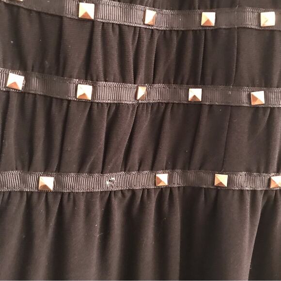 Jessica Simpson Keyhole Neckline Black Shift Dress Size 8 - Picture 2 of 7